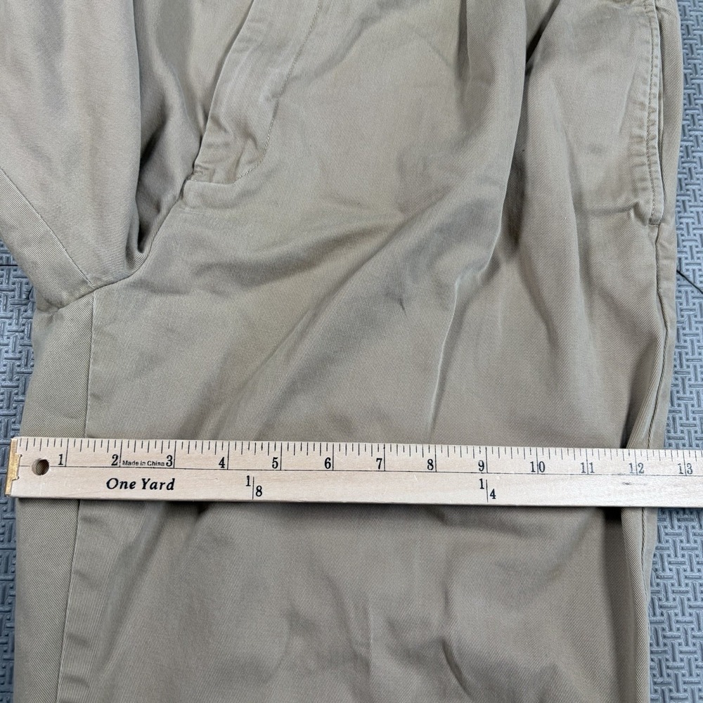 Vintage Polo Ralph Lauren Andrew Pant Mens 36x30(29) Old Money Double Pleated - Picture 9 of 12